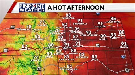 Denver weather: 1st 90-degree day followed by cooldown